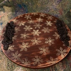 Bohemian style tray
